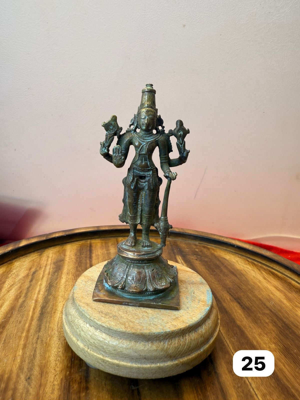 Varadaraja swamy - museum replicated copper idol