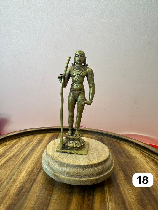 Dhandia PANI / Subramanya swamy - museum replicated Panchaloha idol