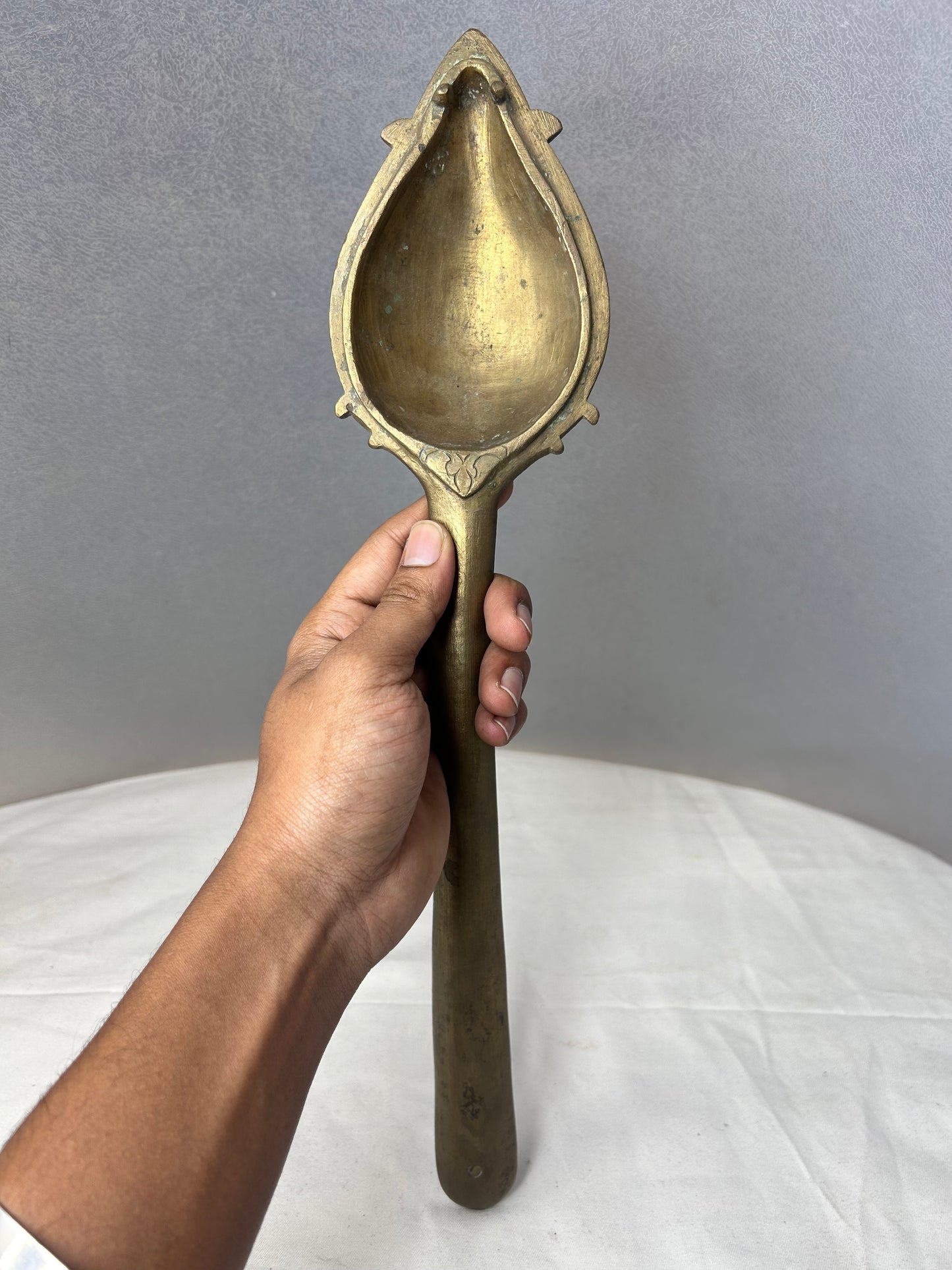 Bronze made Aarati spoon