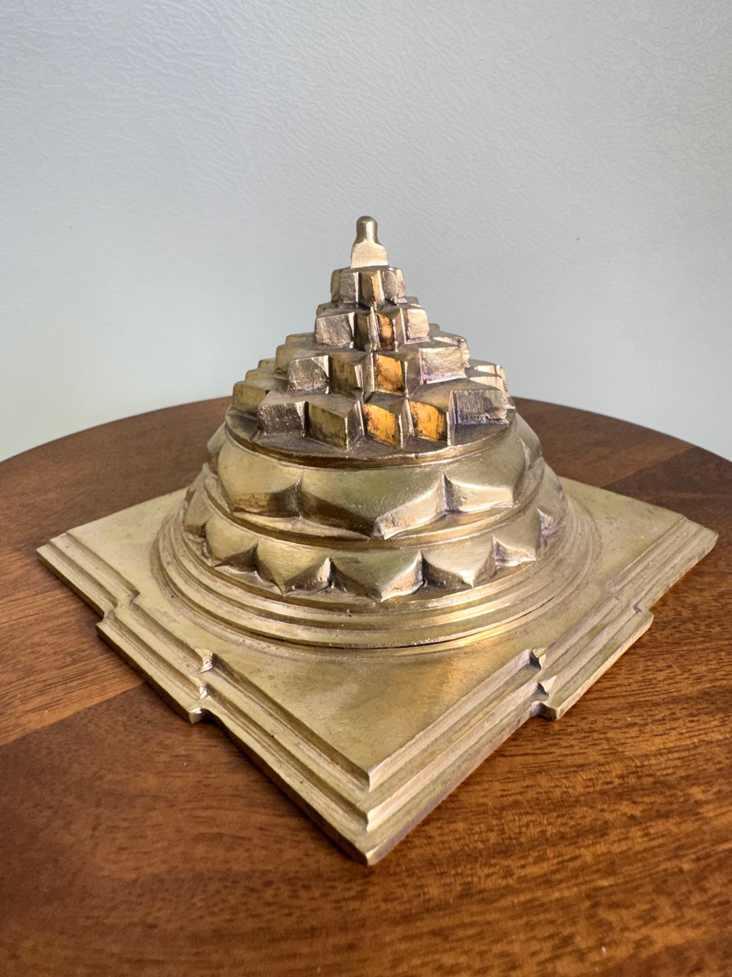 Sri Yantra Meru - Prasiddh idols presents Panchaloha handcrafted idol