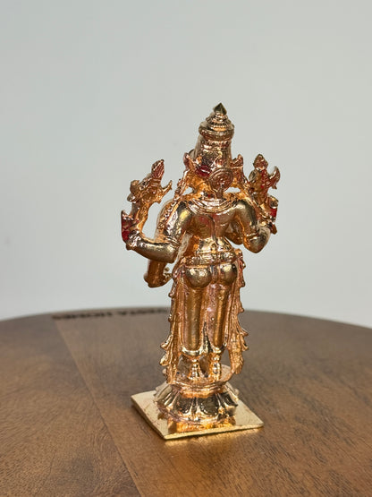 Lord Srinivas idol made of copper