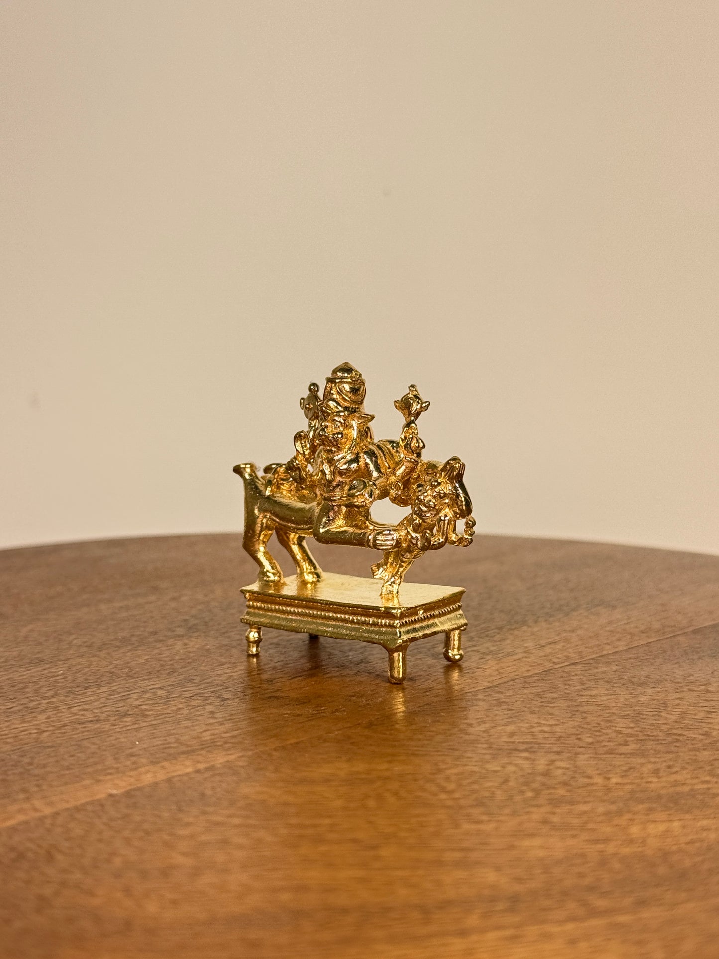 sharabeshwara idol - panchaloha idol