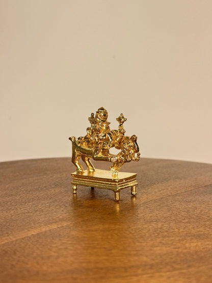 sharabeshwara idol - panchaloha idol