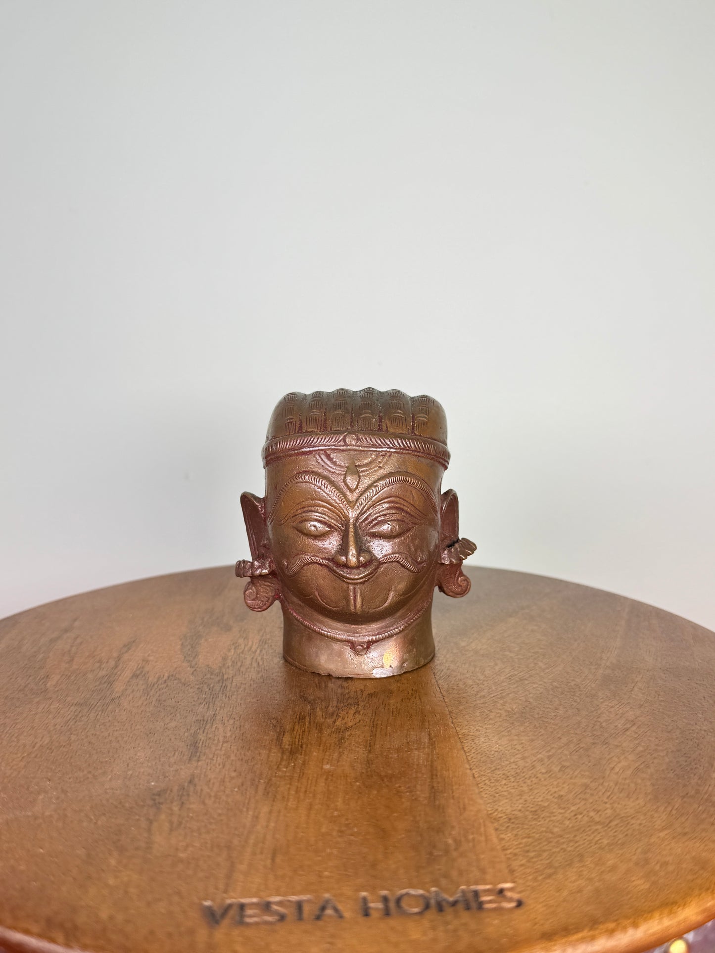 Mukhalinga - Museum replicated copper idol