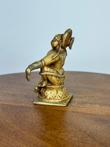 Ayyanar/shasta idol - museum replicated panchaloha idol