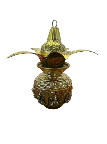 Brass Coconut Ashtalakshmi Chombu
