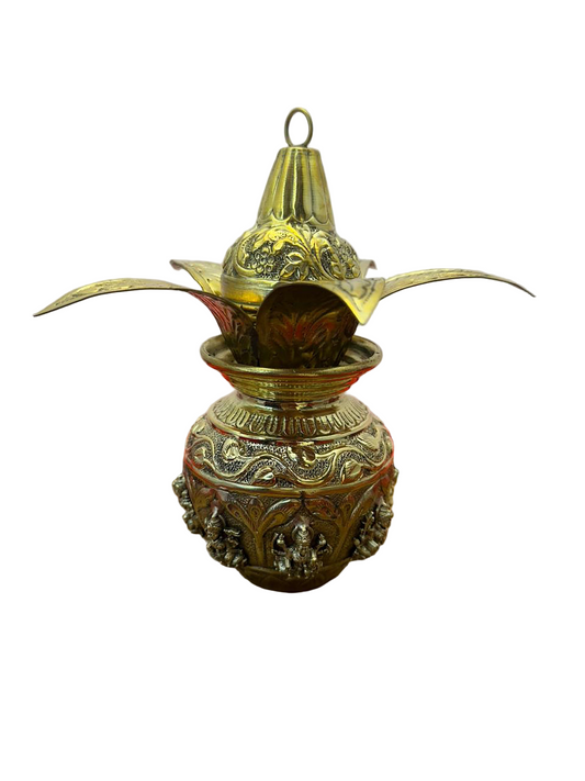 Brass Coconut Ashtalakshmi Chombu