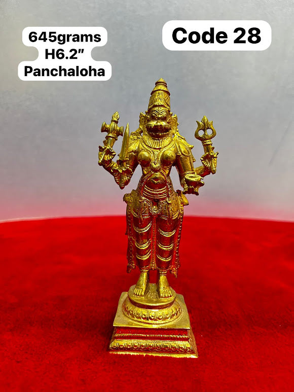 Standing Pratyingira Devi Idol