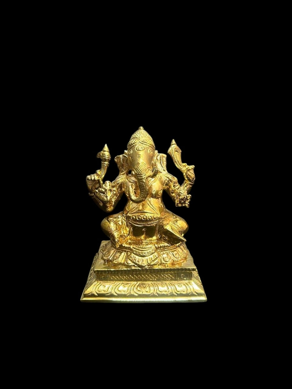 Haridra Ganapathi- Prasiddh Idols Presents Panchaloha Idol (Custom Made)