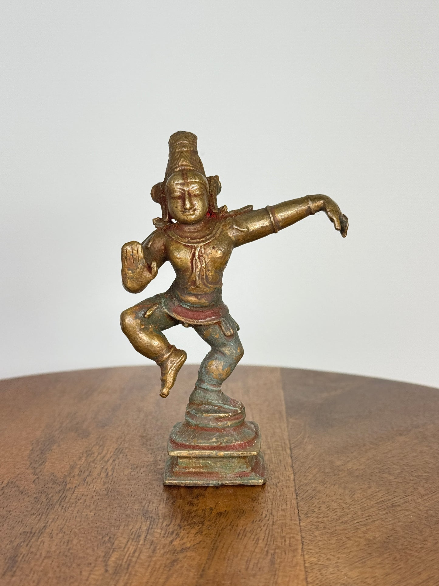 Naratana Krishna - Museum replicated copper idol