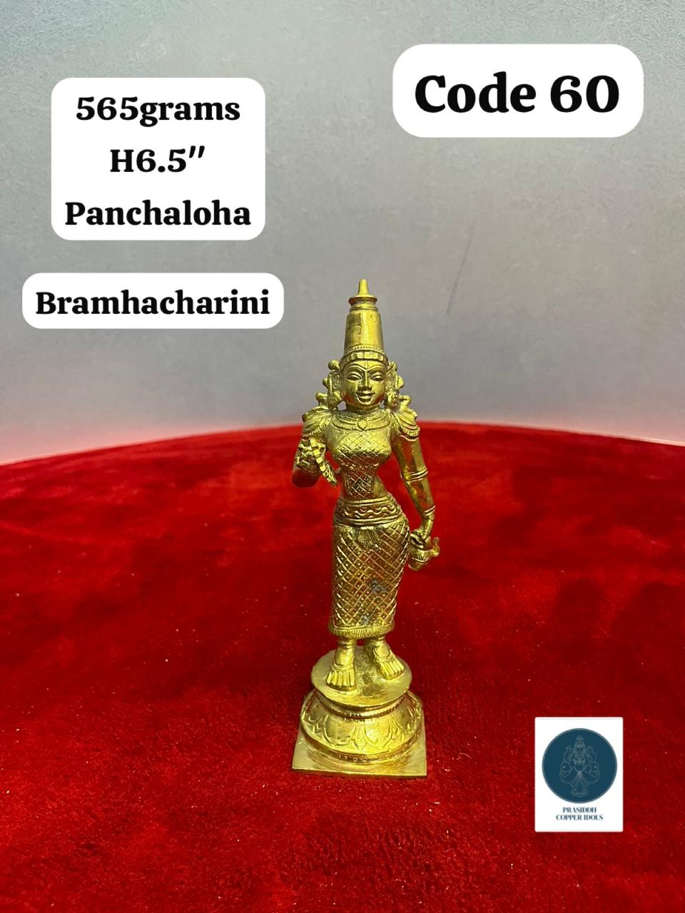 Brahmacharini- Prasiddh Idols Presents Panchaloha Idol (Custom Made)