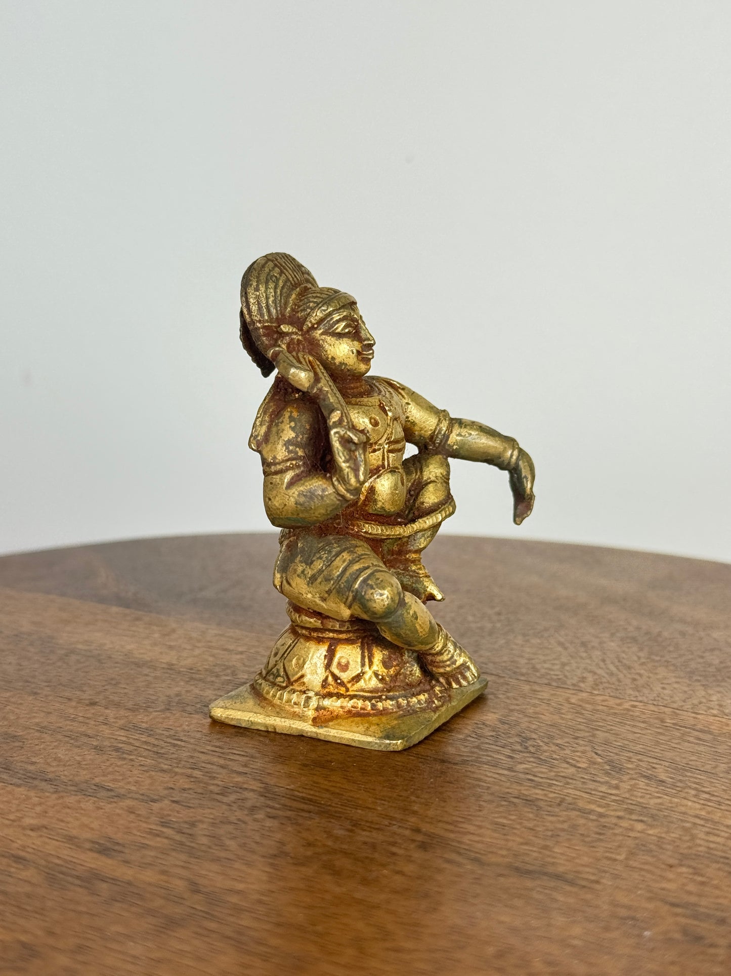 Ayyanar/shasta idol - museum replicated panchaloha idol