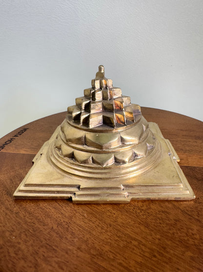 Sri Yantra Meru - Prasiddh idols presents Panchaloha handcrafted idol
