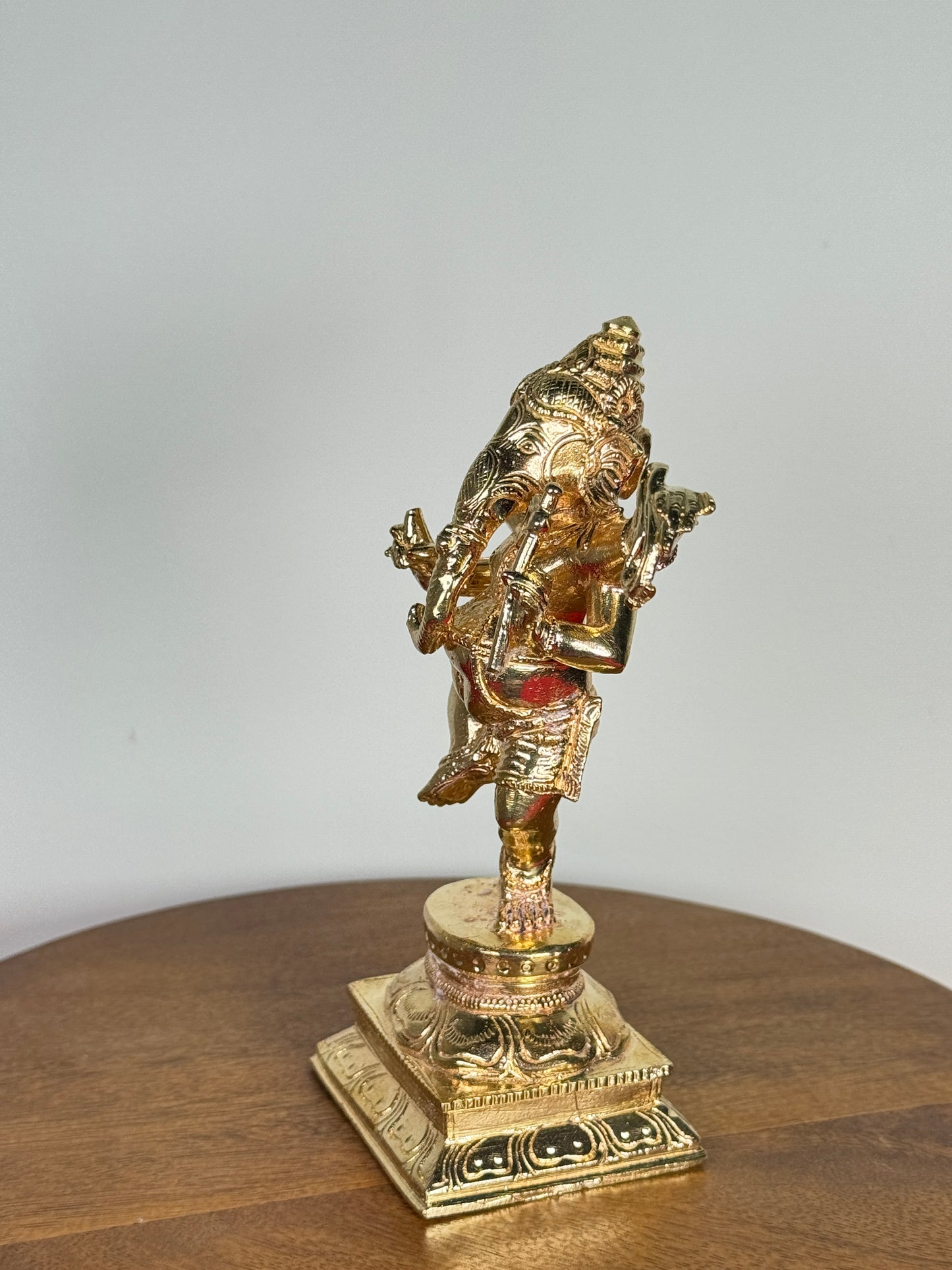 Nartana/ Naatya Ganapati idol made of panchaloha