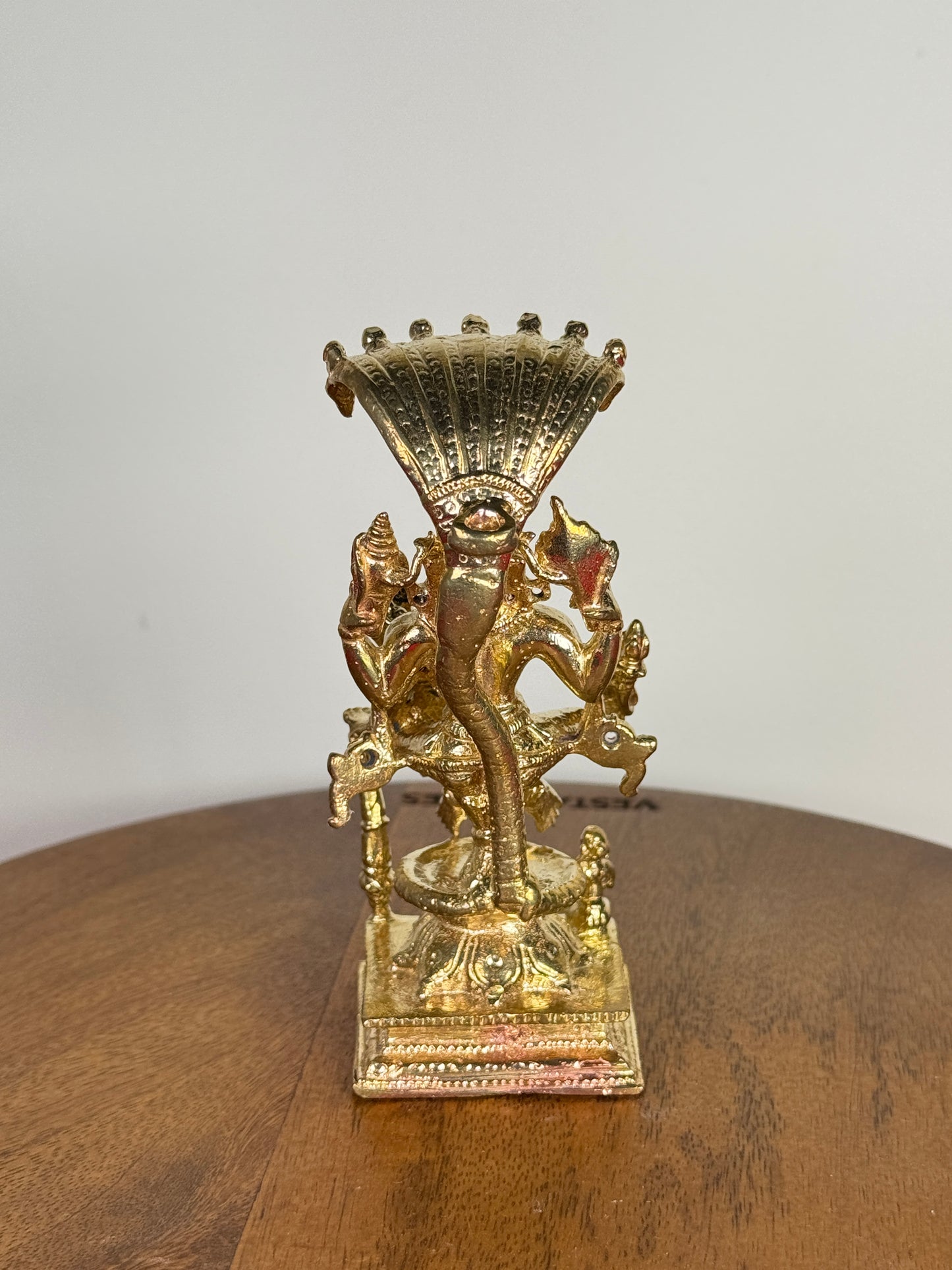 Yoga Lakshmi Narasimha Swamy idol made of panchaloha