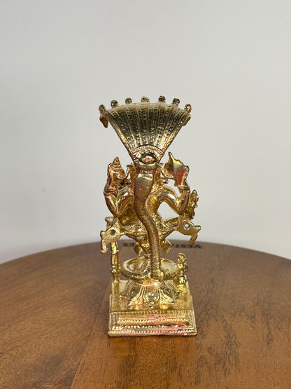 Yoga Lakshmi Narasimha Swamy idol made of panchaloha
