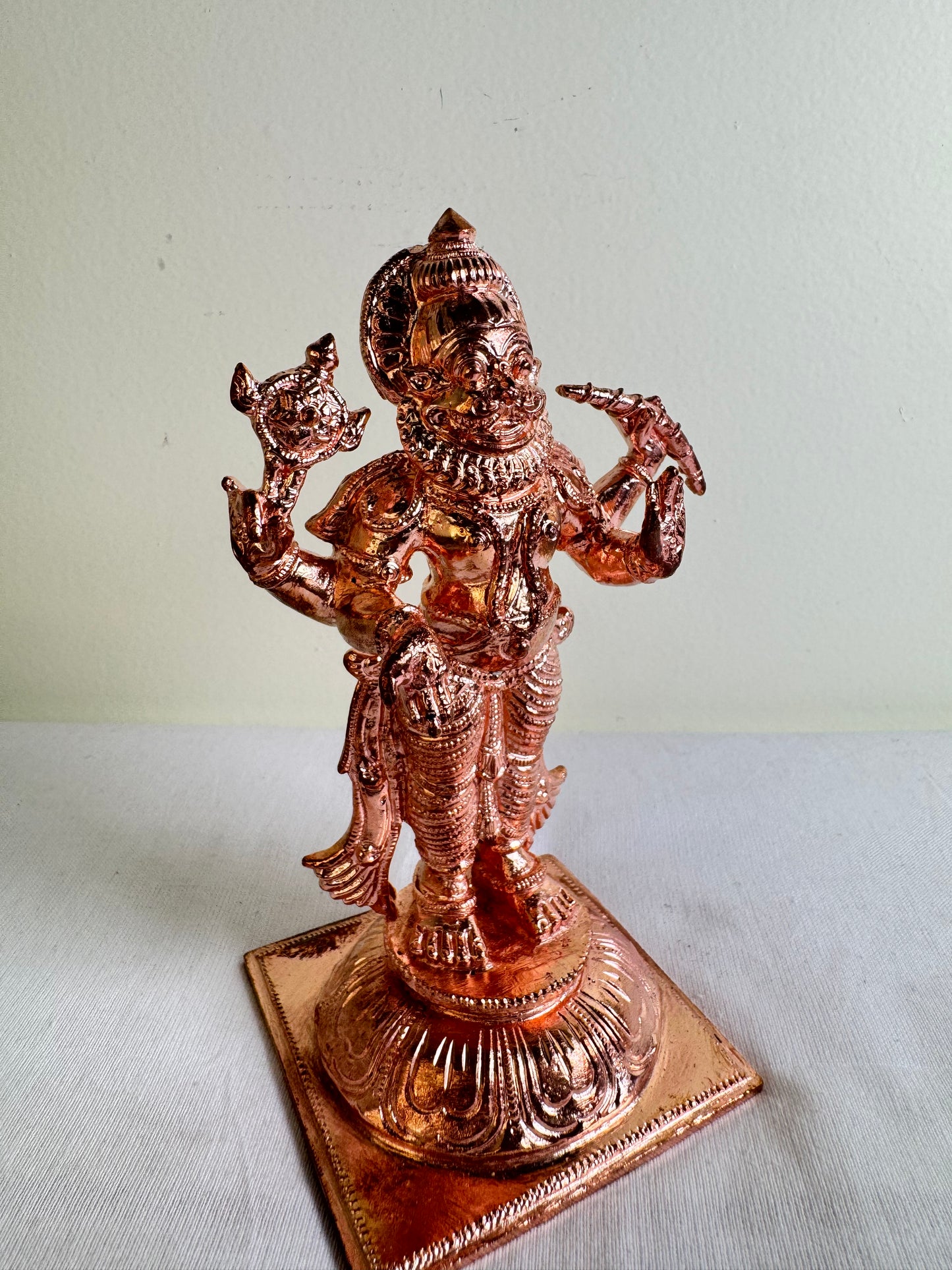 Bhadra Narasimha Swamy - Prasiddh Idols Presents Copper Idol