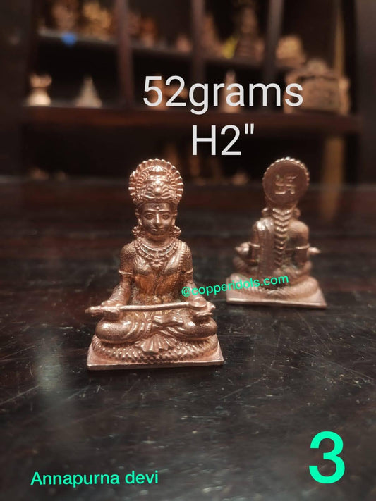 Annapoorneshwari Devi - Prasiddh Idols Presents Copper Idol