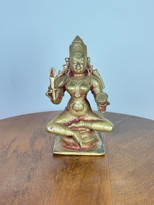 Annapoorna/ Annapoorneshwari - Museum replicated Panchaloha idol