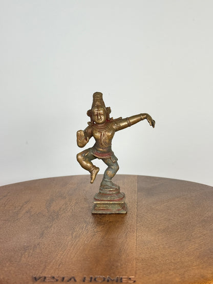 Naratana Krishna - Museum replicated copper idol