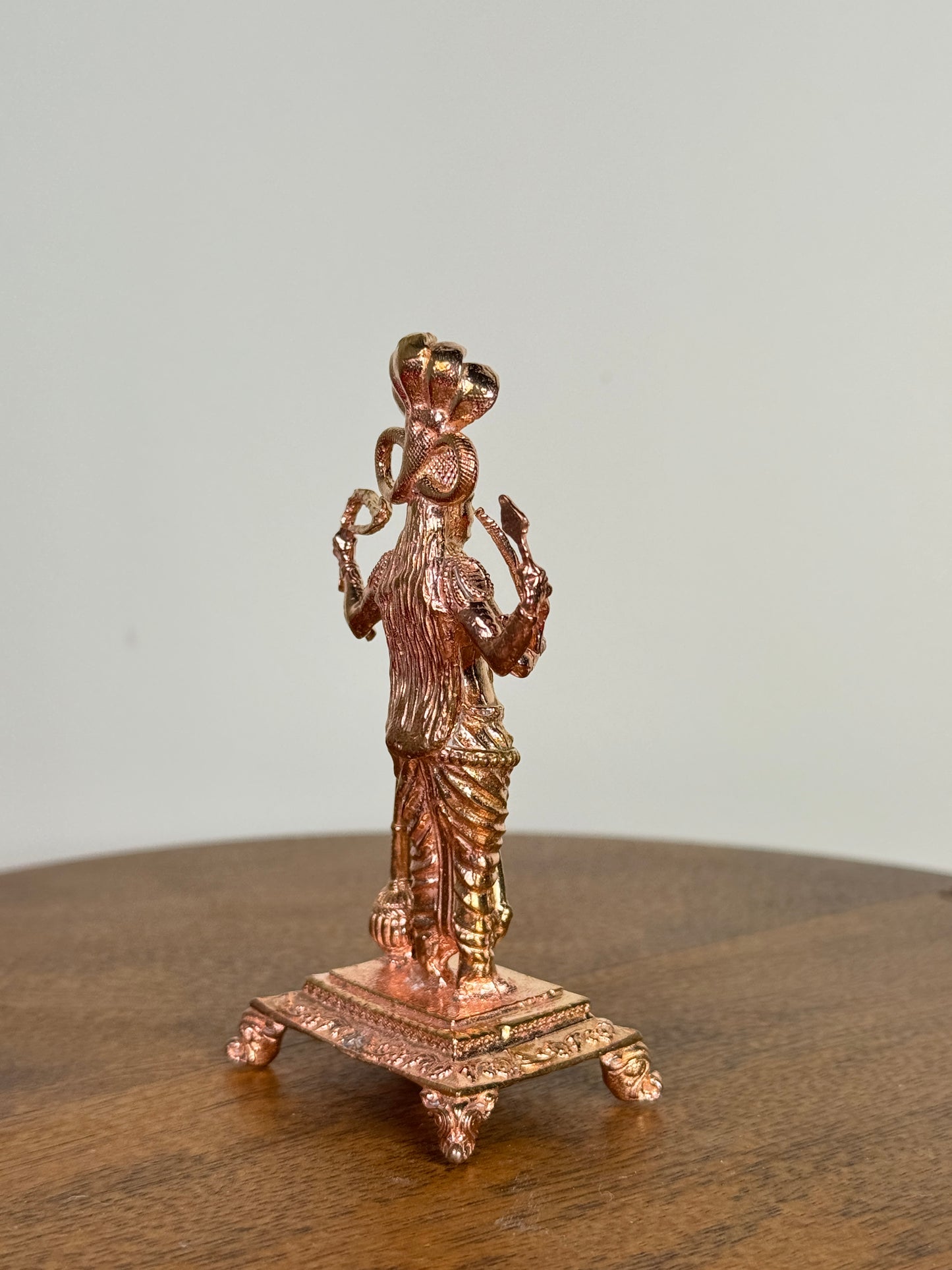 Veerabhadra swamy - copper idol
