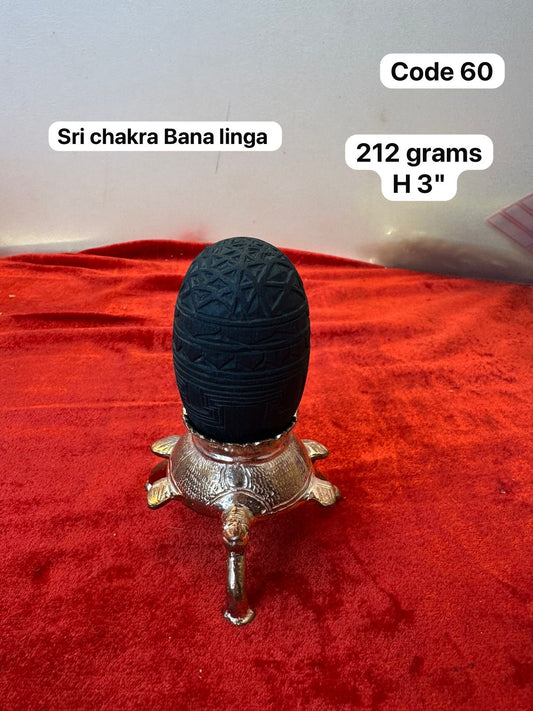 shree chakra saligrama banalinga  ( only banalinga )