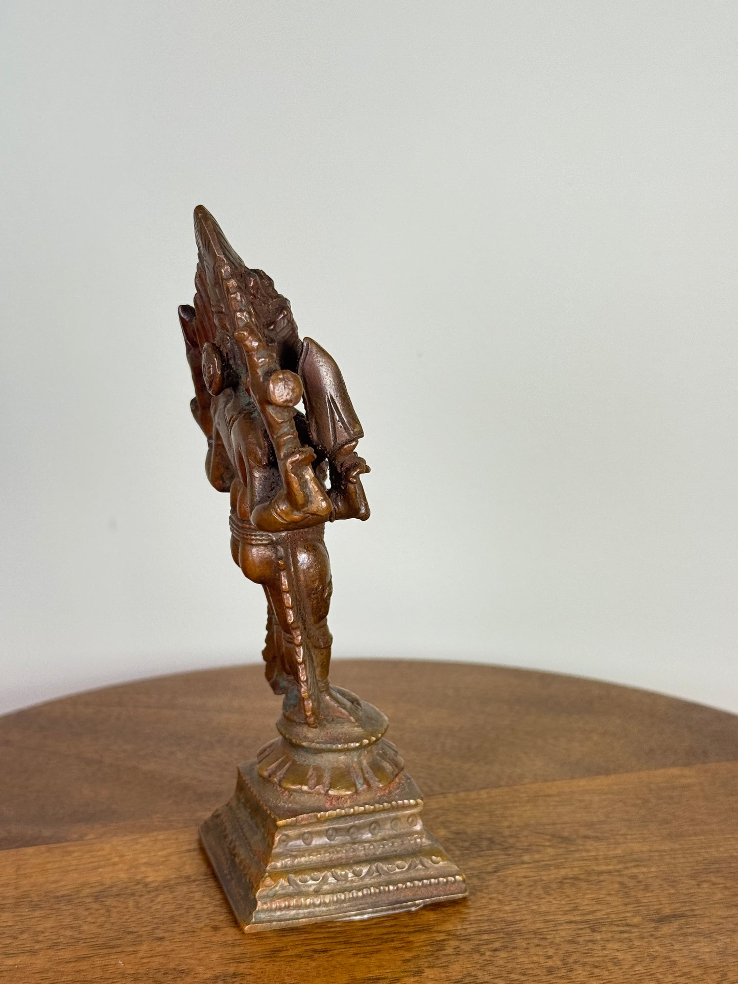 standing Mariamman/maraiamma - Museum Replicated copper idol