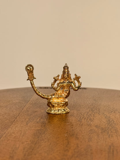 Miniature Shimshumara idol - panchaloha idol