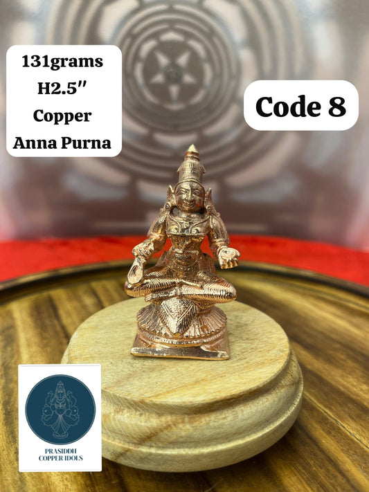 Annapoorneshwari Devi - Prasiddh Idols Presents Copper Idol