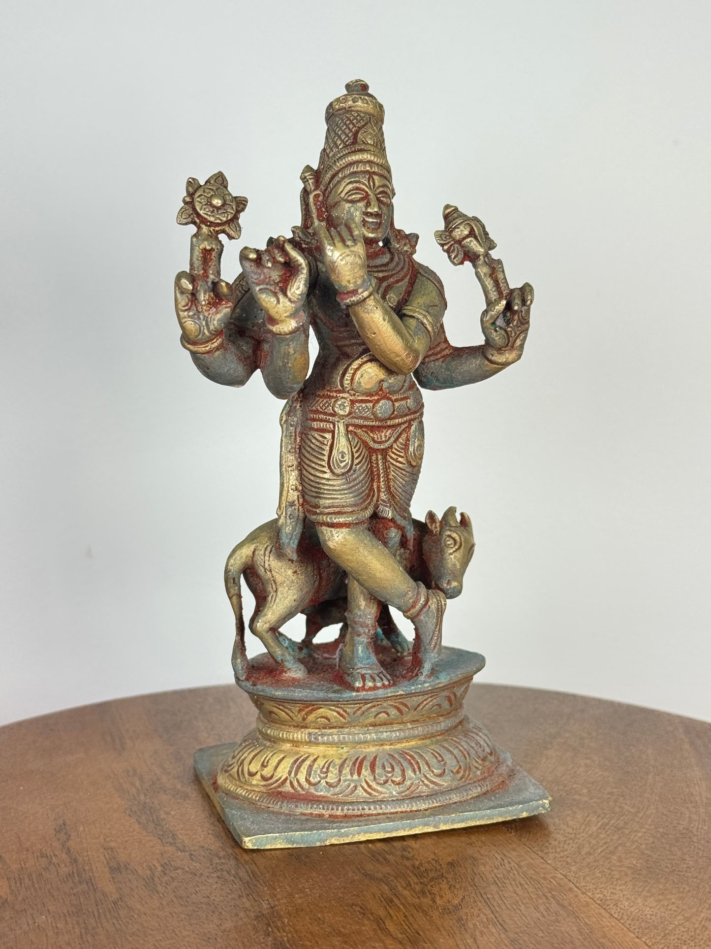 Chaturbuja venugopala Krishna - museum replicated panchaloha idol