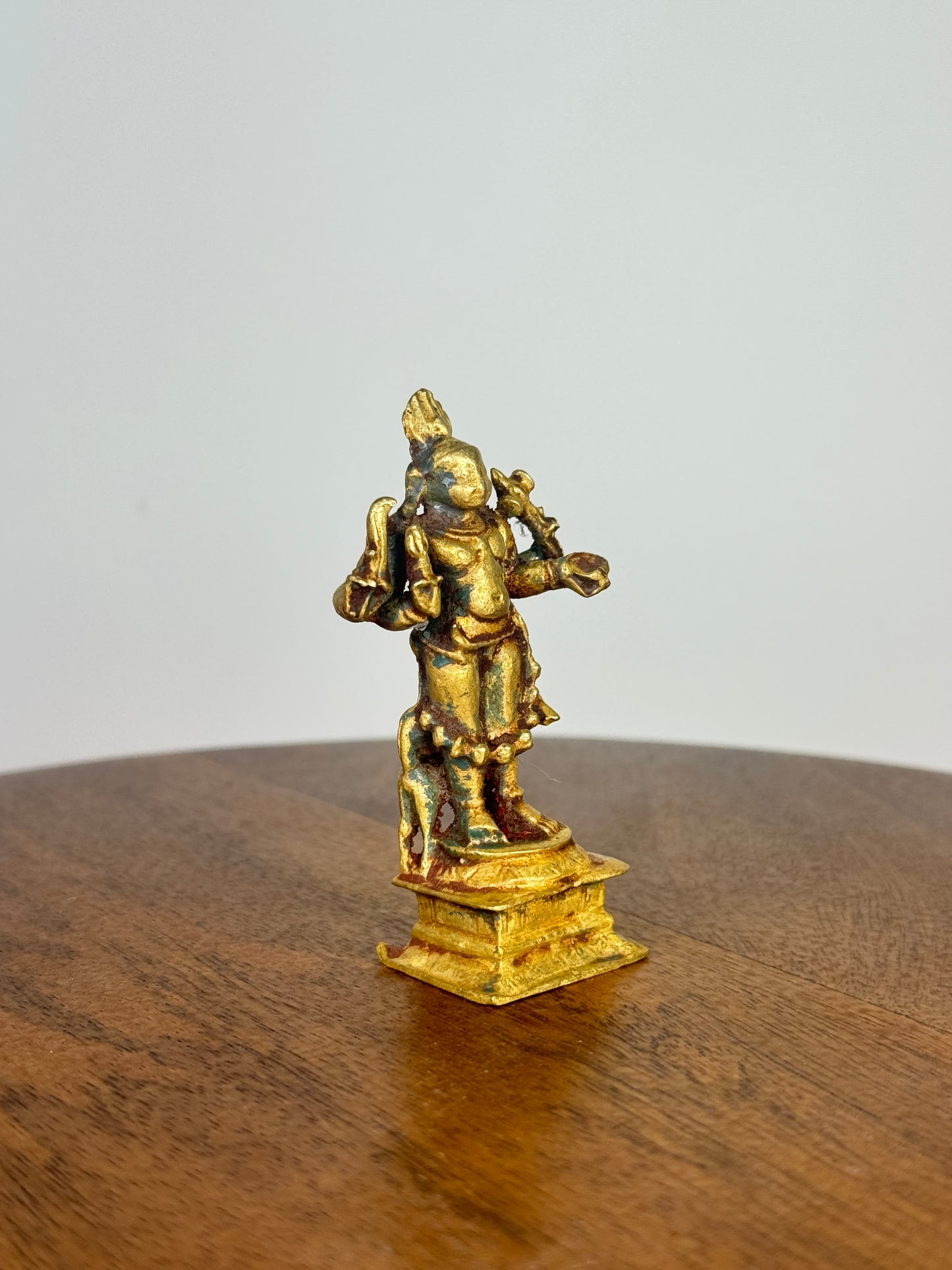 Kalabhairava idol - Museum Replicated panchaloha idol