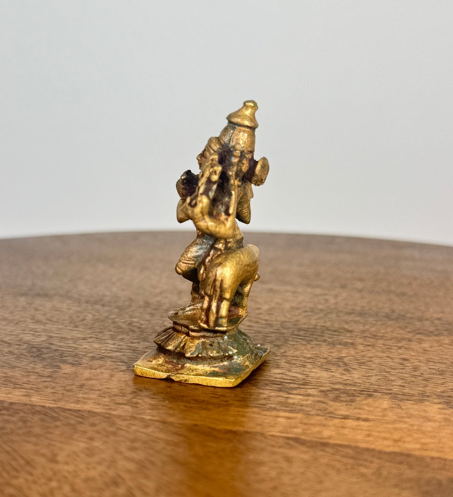 Miniature venugopala krishna - museum replicated panchaloha idol