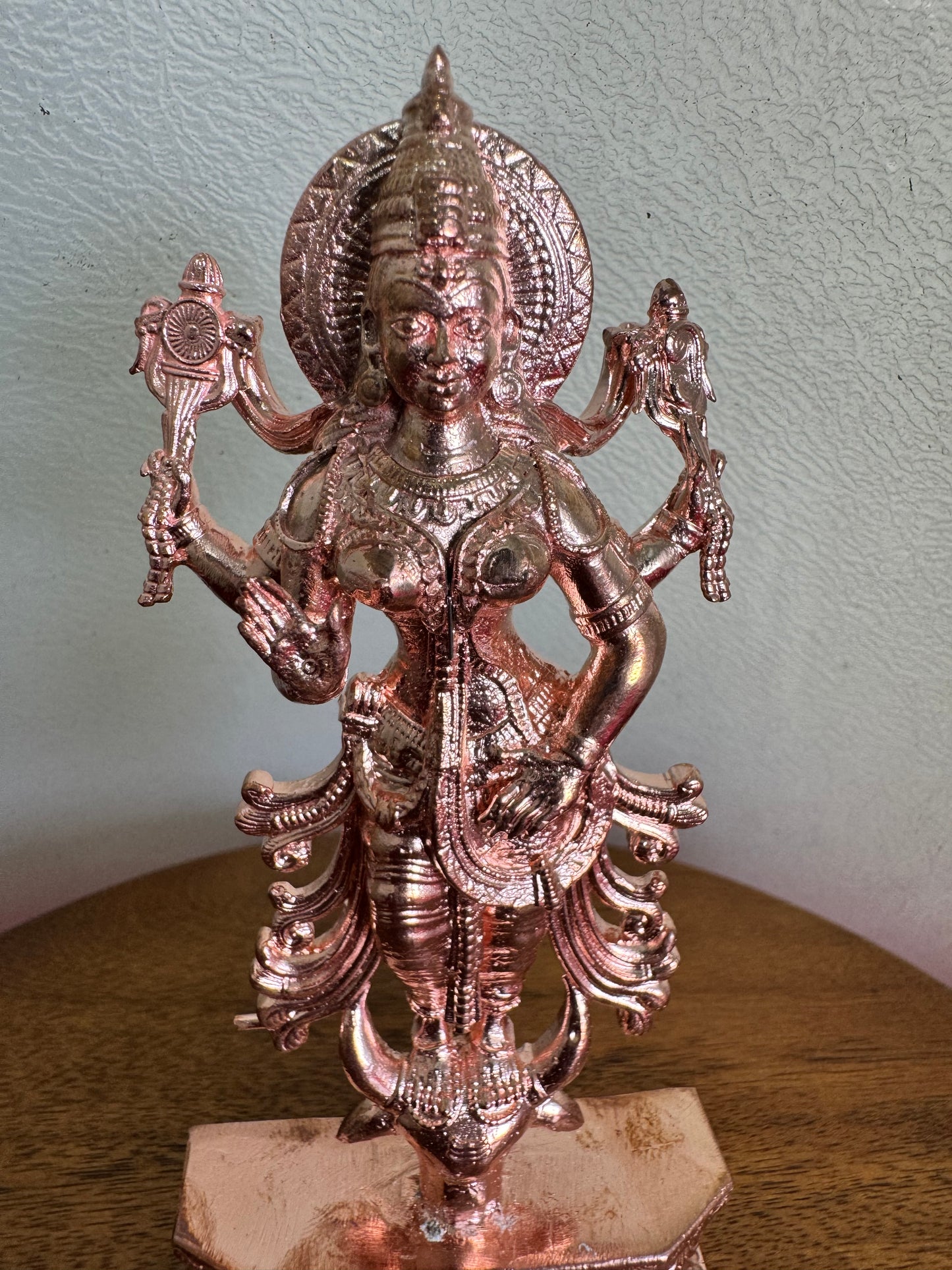 Vishnu Durga Devi - Prasiddh Idols Presents Copper Idol