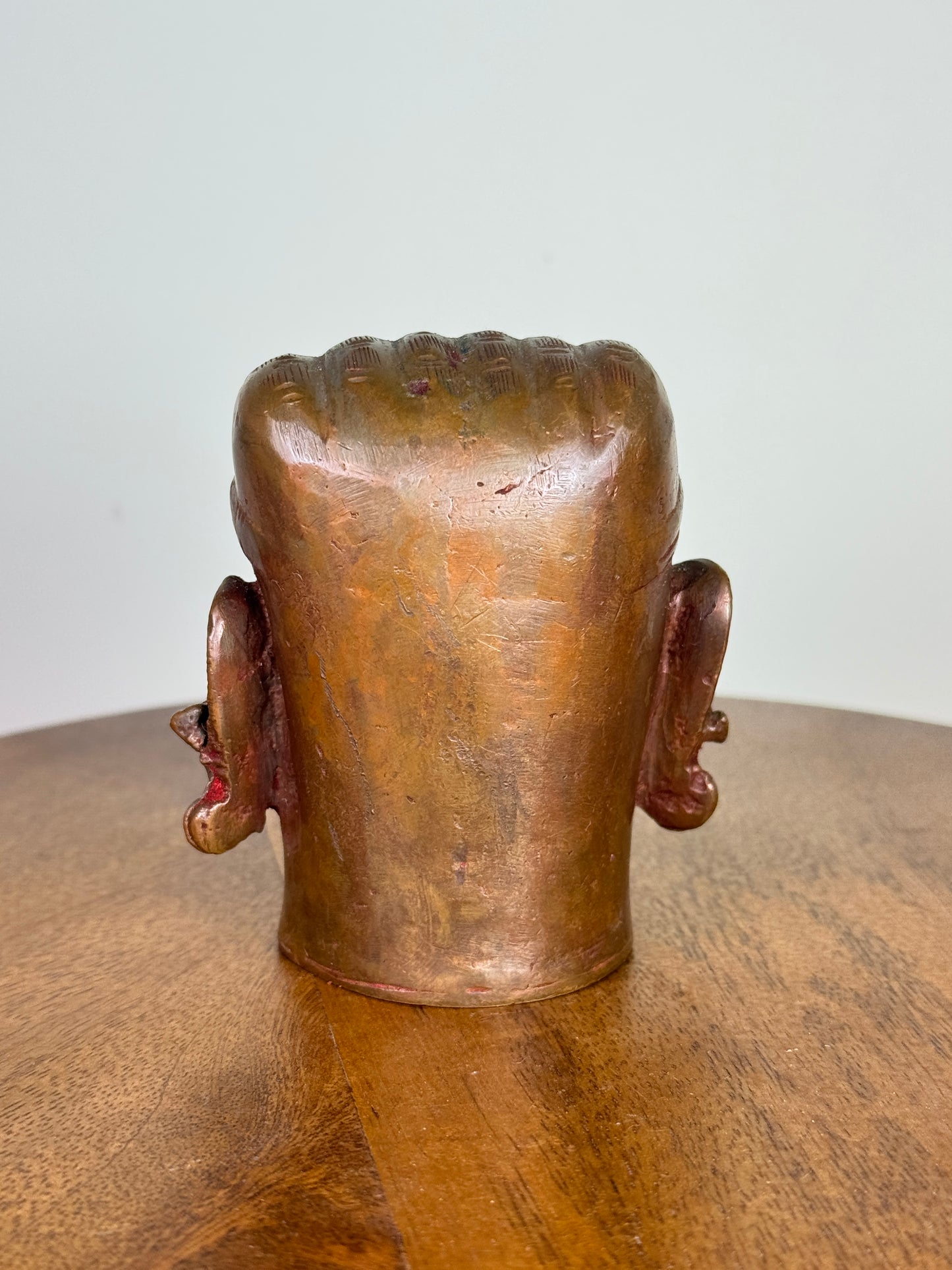 Mukhalinga - Museum replicated copper idol