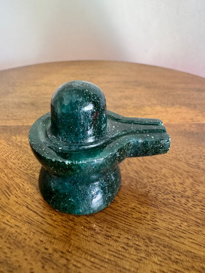 Green Aventurine Shivalinga- Prasiddh idols presents green aventurine idol