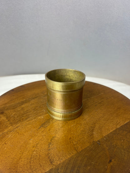 Vintage  bronze  measure