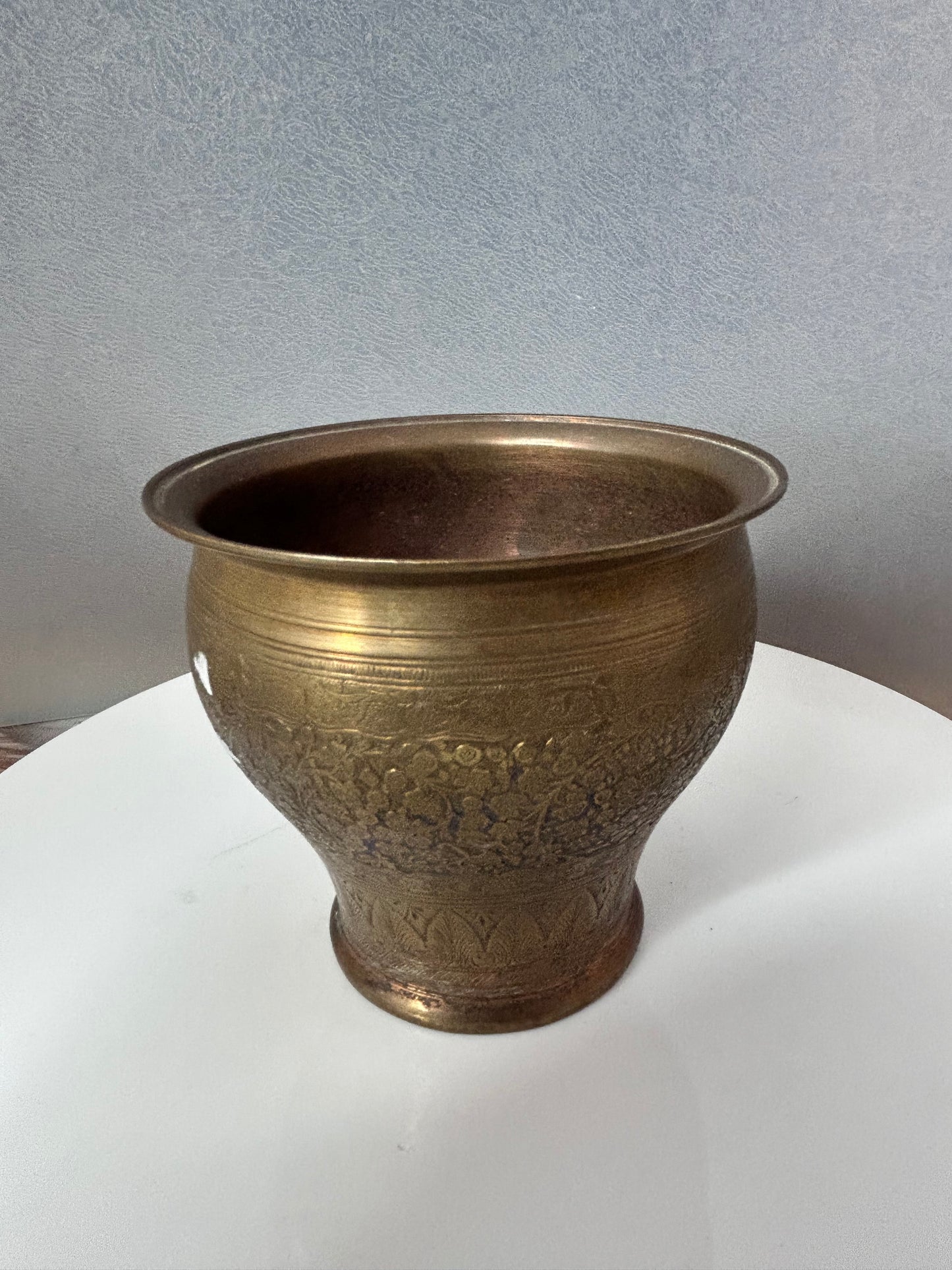 Vintage made bronze tumbler