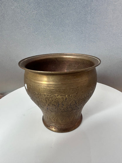 Vintage made bronze tumbler