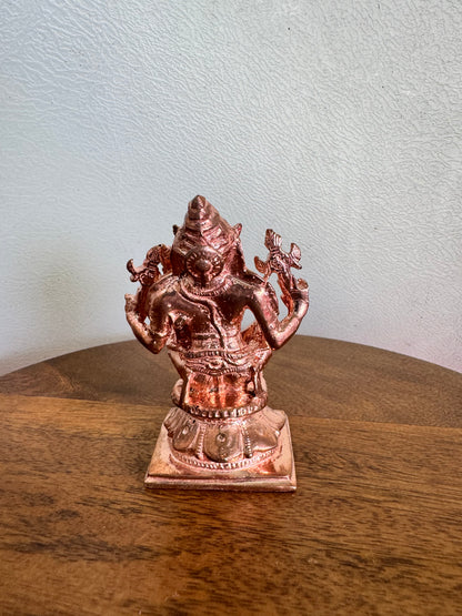 Yoga Lakshmi Narasimha Swamy - Prasiddh Idols Presents Copper Idol
