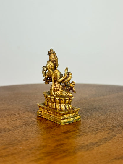 Raja Shyamala Matangi - Museum Replicated panchaloha idol