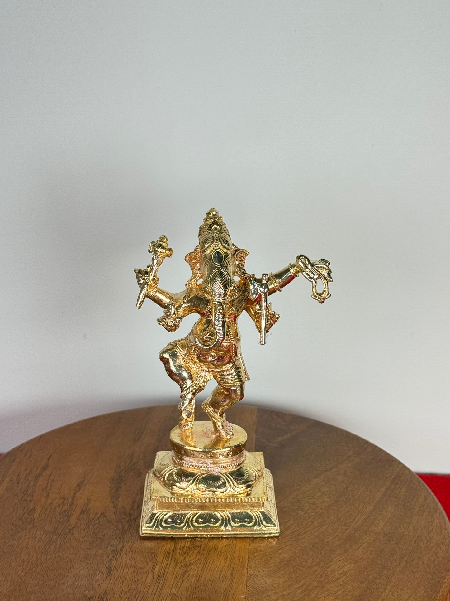 Nartana/ Naatya Ganapati idol made of panchaloha