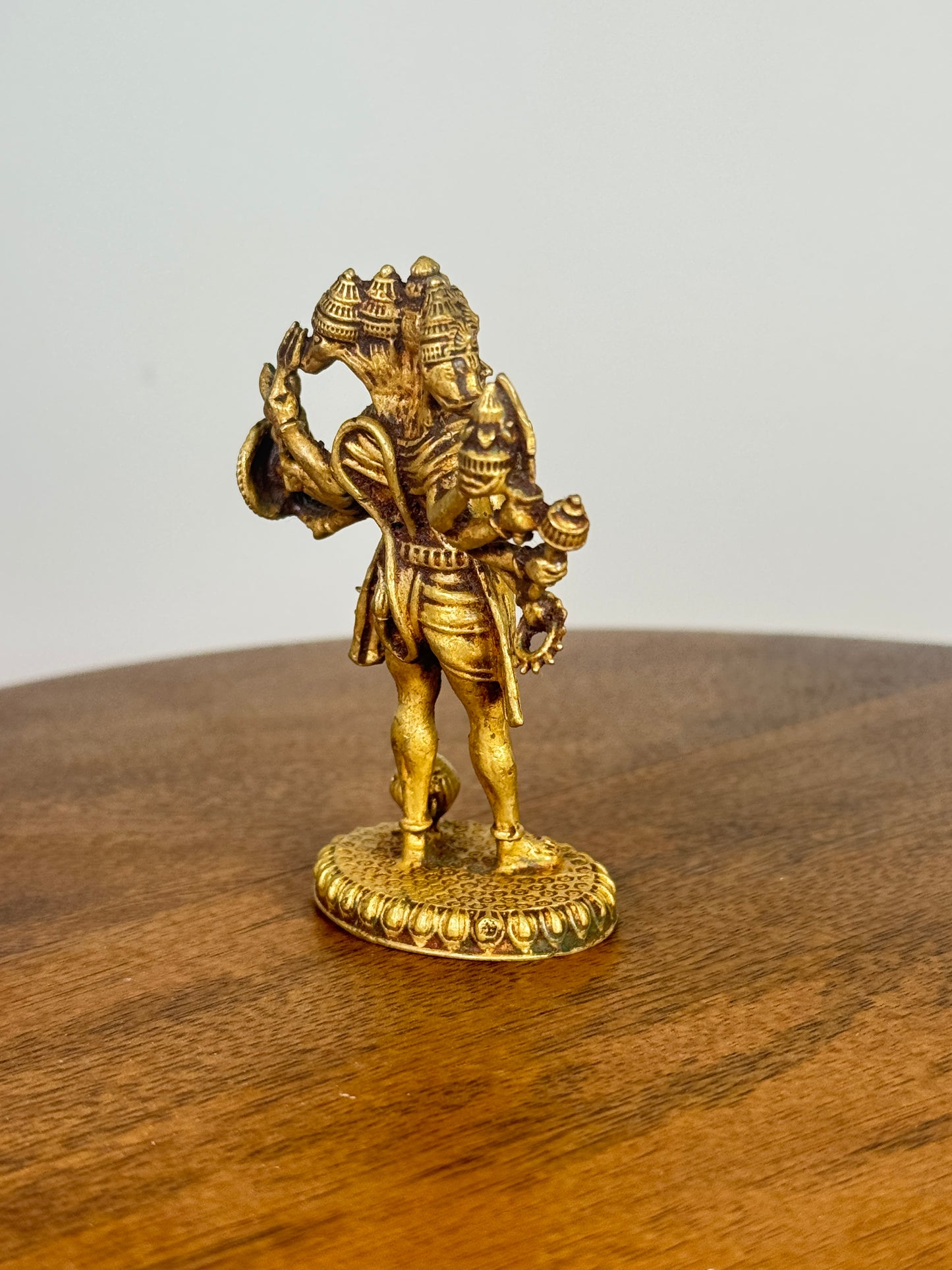 Panchamukhi Hanuman - Museum replicated Panchaloha idol