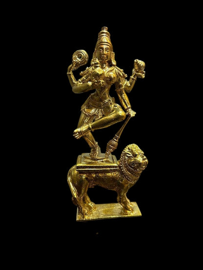 Mohini With Lion - Prasiddh Idols Presents Panchaloha Idol (Custom Made)