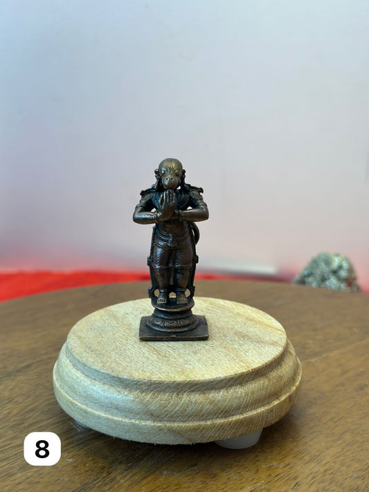 Bhaktha Hanuman - Prasiddh Idols Presents Copper Idol Black Polished