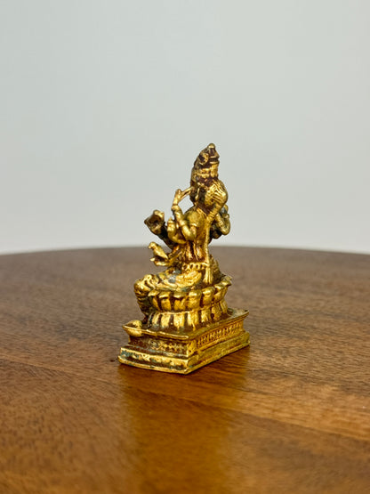 Raja Shyamala Matangi - Museum Replicated panchaloha idol