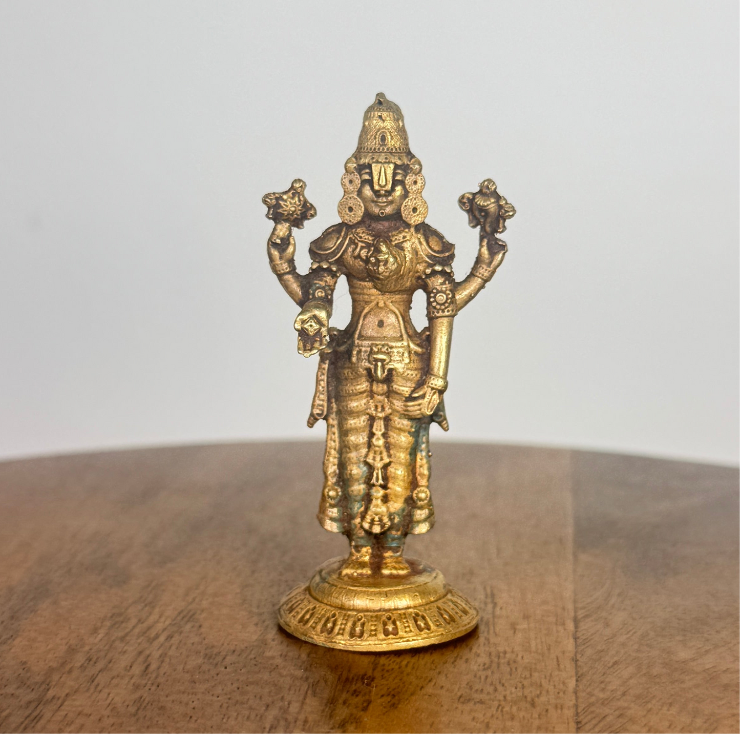 Tirupati Balaji/Venkateshwara swamy - museum Replicated panchaloha idol