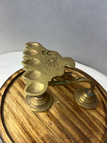 Vintage bronze made Pancha Aarati