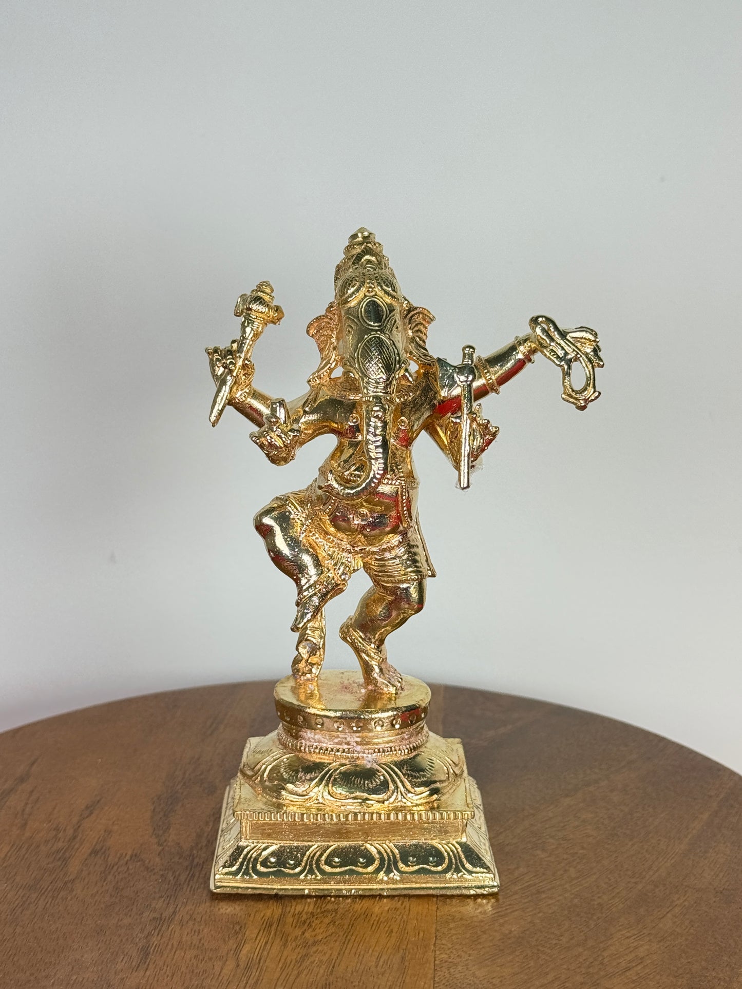 Nartana/ Naatya Ganapati idol made of panchaloha