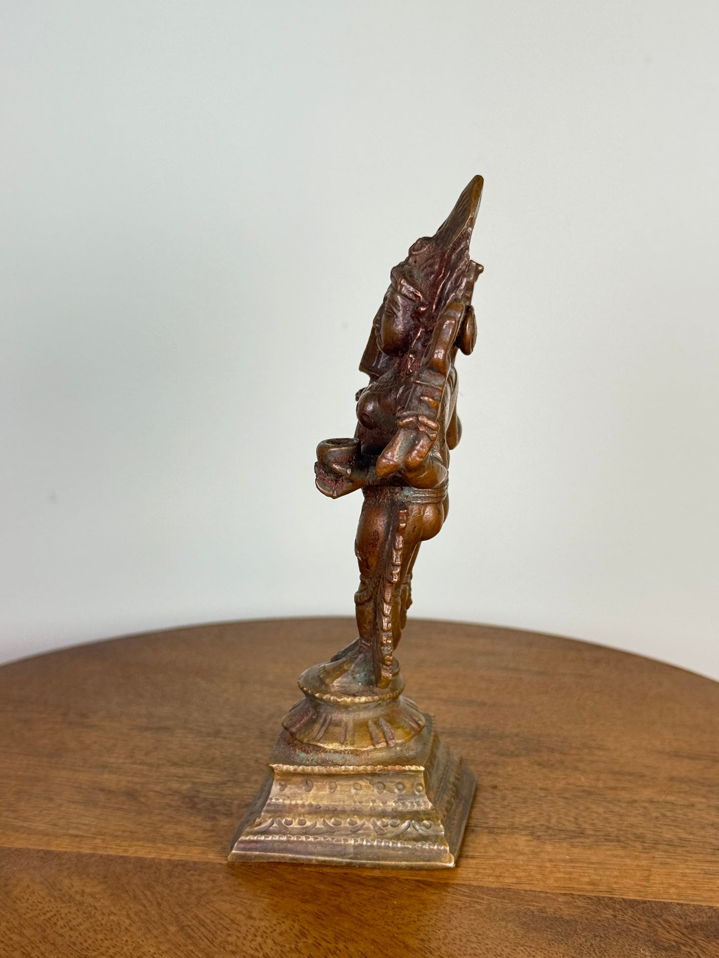 standing Mariamman/maraiamma - Museum Replicated copper idol