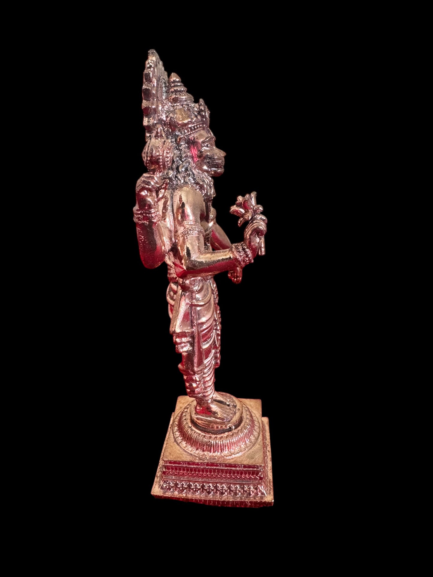 Standing Narasimha Swamy - Prasiddh idols presents copper idol
